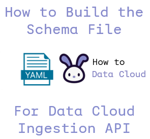 How to Build the Schema File for Data Cloud Ingestion&nbsp;API